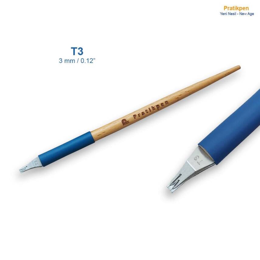 Pratikpen T Calligraphy Pen New Age 3 Mm - 1