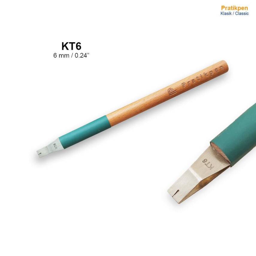 Pratikpen (T) Düz Kaligrafi Kalemi 6 Mm - 1