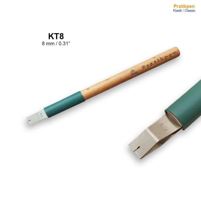 Pratikpen (T) Düz Kaligrafi Kalemi 8 Mm - 1