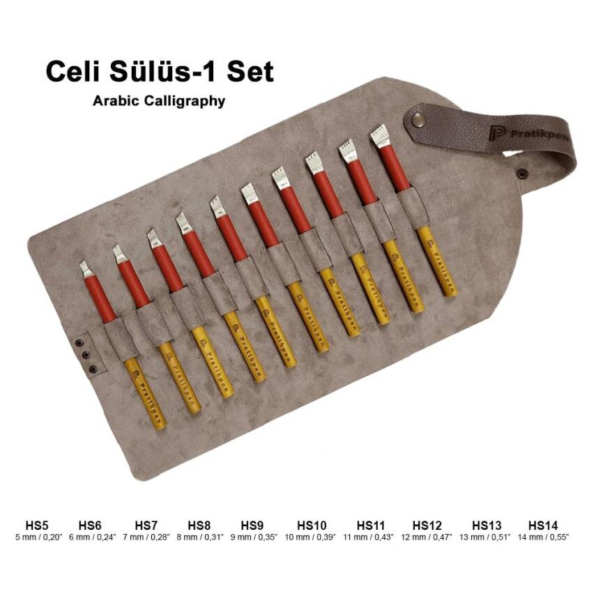 Pratikpen Thuluth (1) Pencil Set of 10 - 1