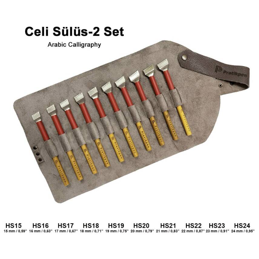 Pratikpen Thuluth (2) Pencil Set of 10 - 1