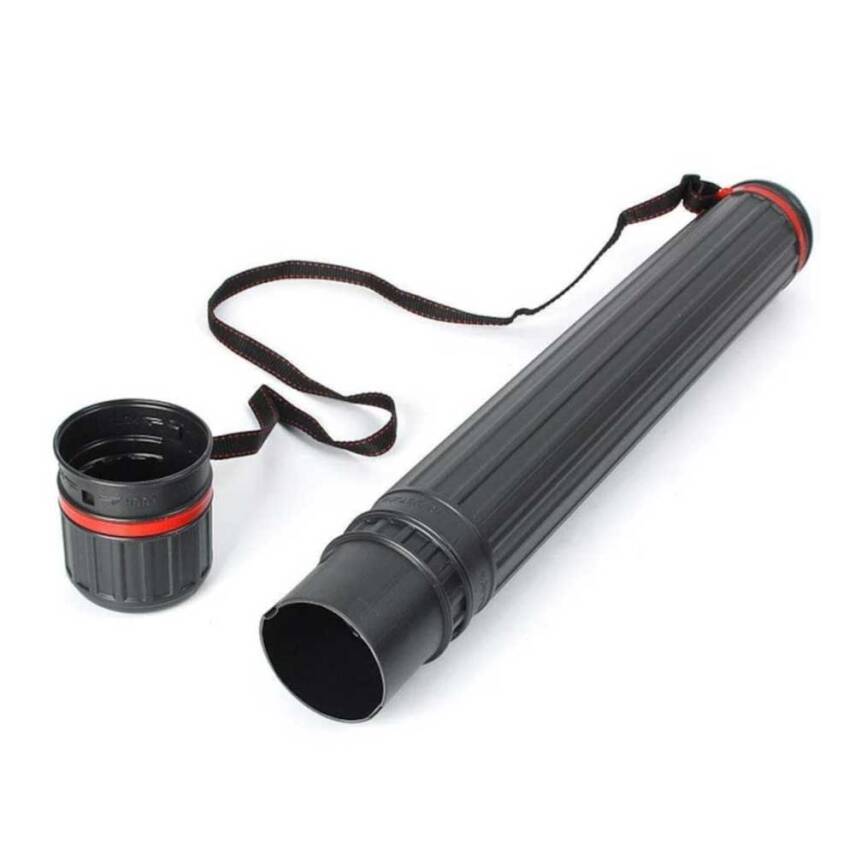 Project Tube Black Diameter: 8 cm Length 65-110 cm - 1