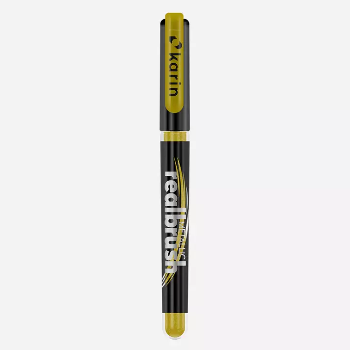 Realbrush Metallic Marker Gold - 2