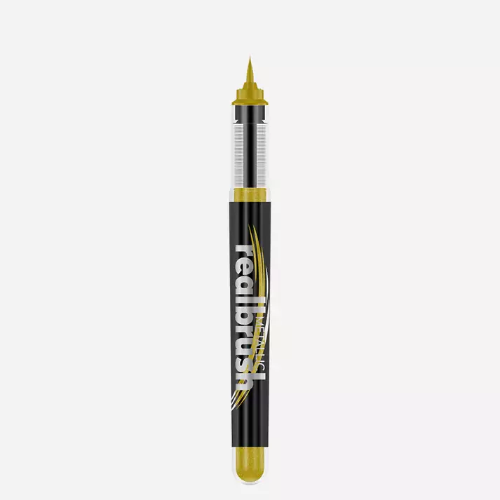 Realbrush Metallic Marker Gold - 1