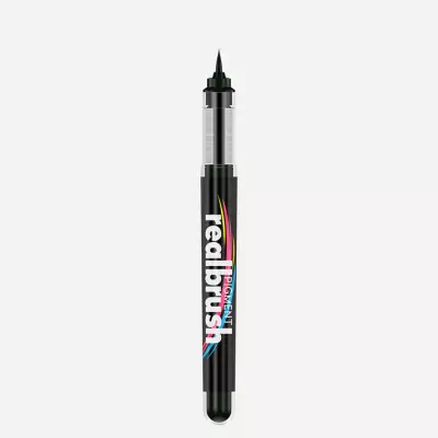 Realbrush Pigment Marker Black