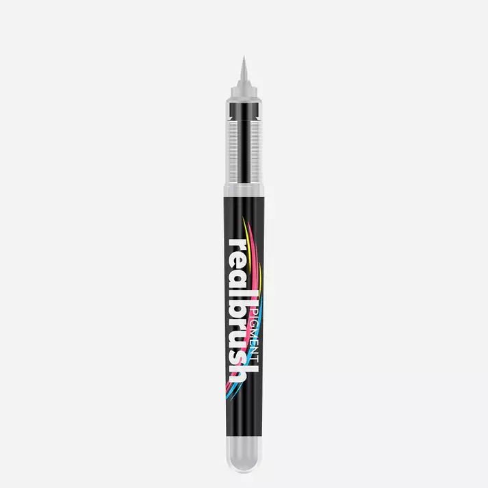 Realbrush Pigment Marker Cool Grey 1 - 1