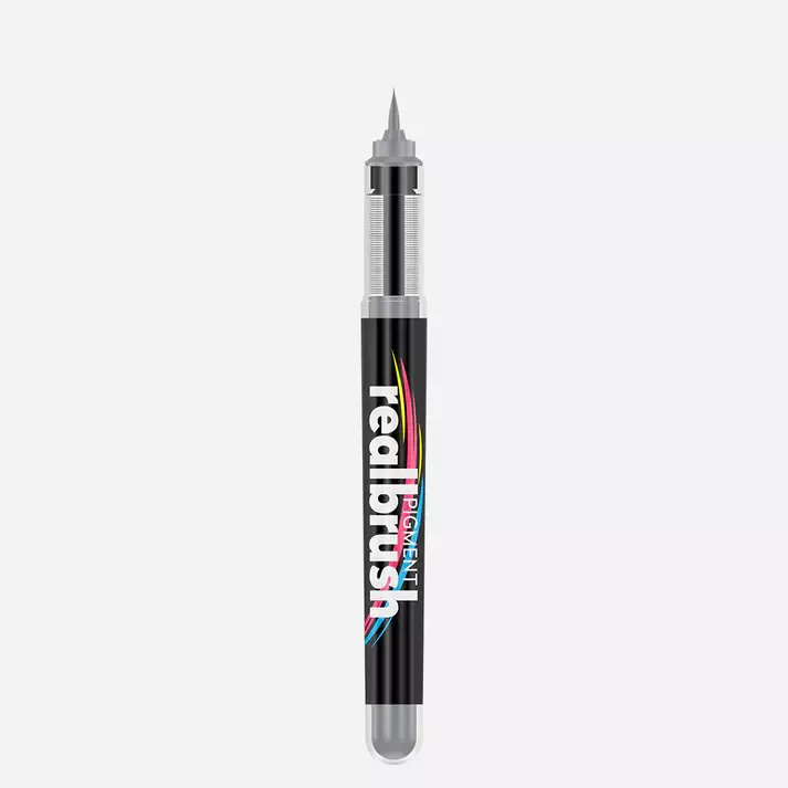 Realbrush Pigment Marker Cool Grey 2 - 1