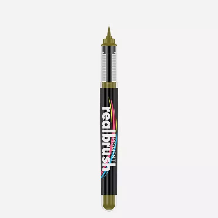 Realbrush Pigment Marker Curry - 1