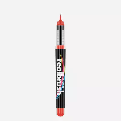 Realbrush Pigment Marker Fire Red