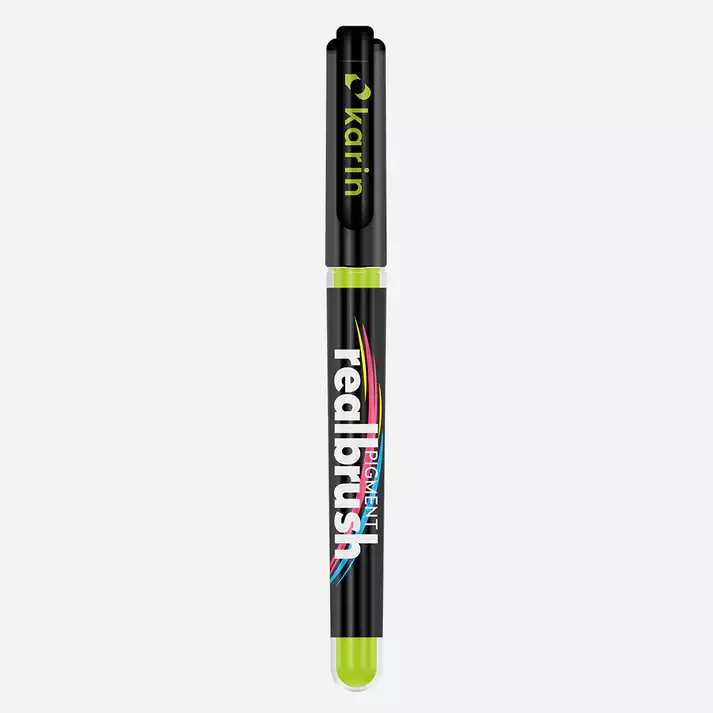 Realbrush Pigment Marker Lime Green - 2