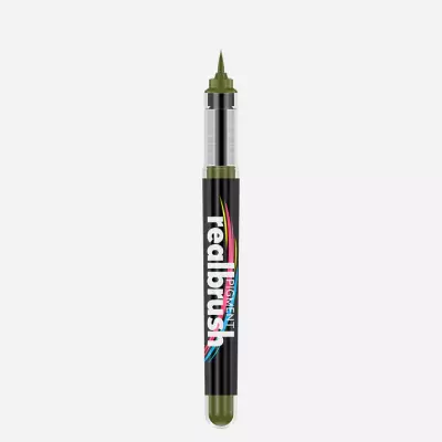 Realbrush Pigment Marker Olive Green