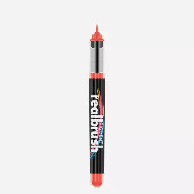 Realbrush Pigment Marker Orange Red