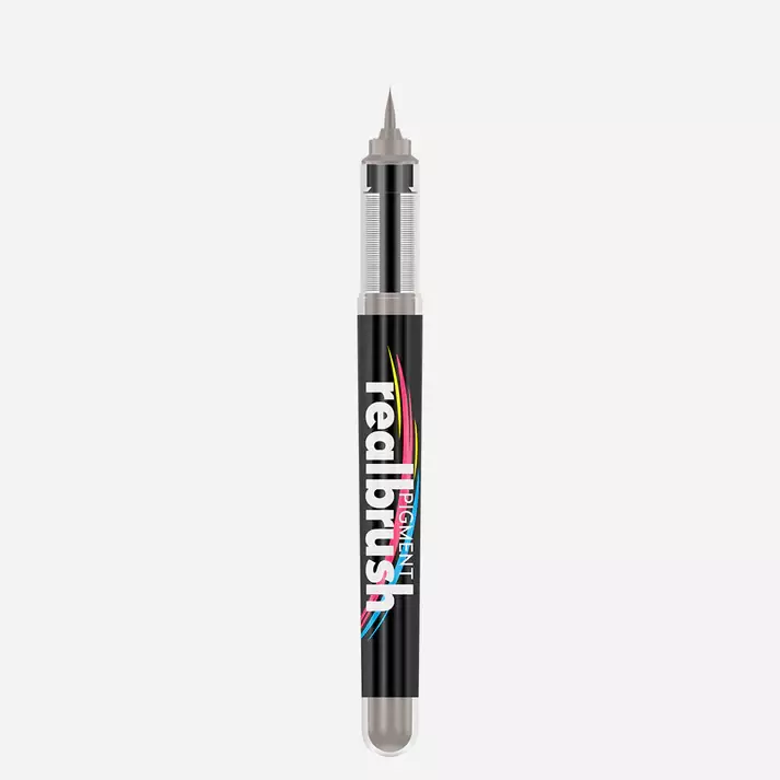 Realbrush Pigment Marker Warm Grey 2 - 1