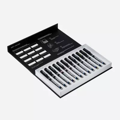 Realbrush Pigment Set 12 Grey Colors - 3