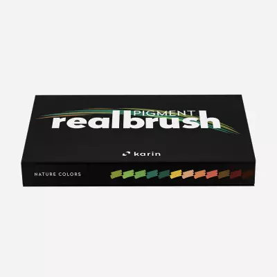 Realbrush Pigment Set 12 Nature Colors