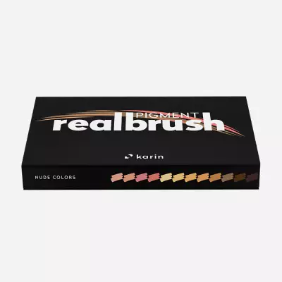 Realbrush Pigment Set 12 Nude Colors