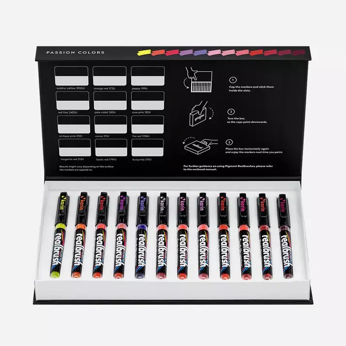 Realbrush Pigment Set 12 Passion Colors - 2