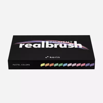 Realbrush Pigment Set 12 Pastel Colors