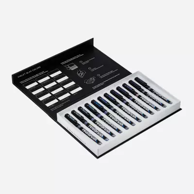 Realbrush Pigment Set 12 Violet-Blue Colors - 3