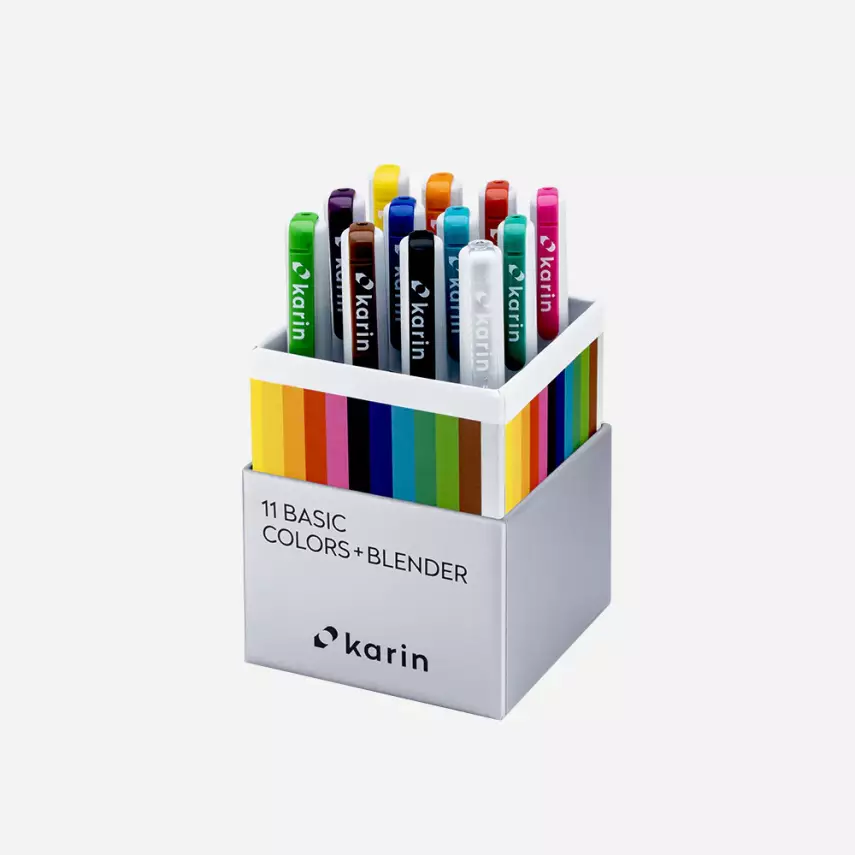 Realbrush PRO Set 11 Basic Colors + Blender - 2