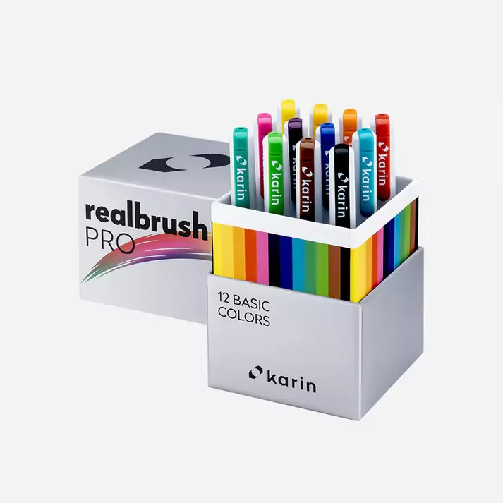 Realbrush PRO Set 12 Basic Colors - 1