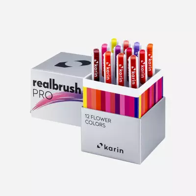 Realbrush PRO Set 12 Flower Colors