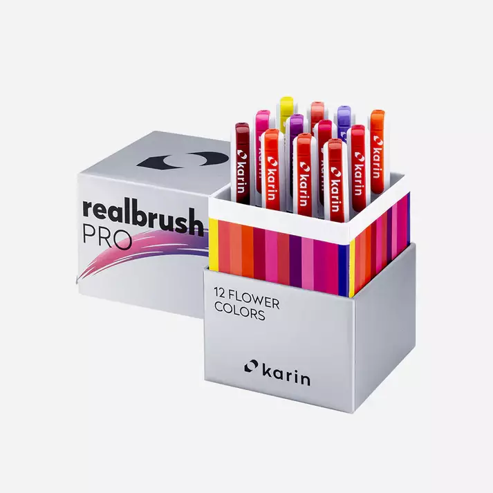 Realbrush PRO Set 12 Flower Colors - 1