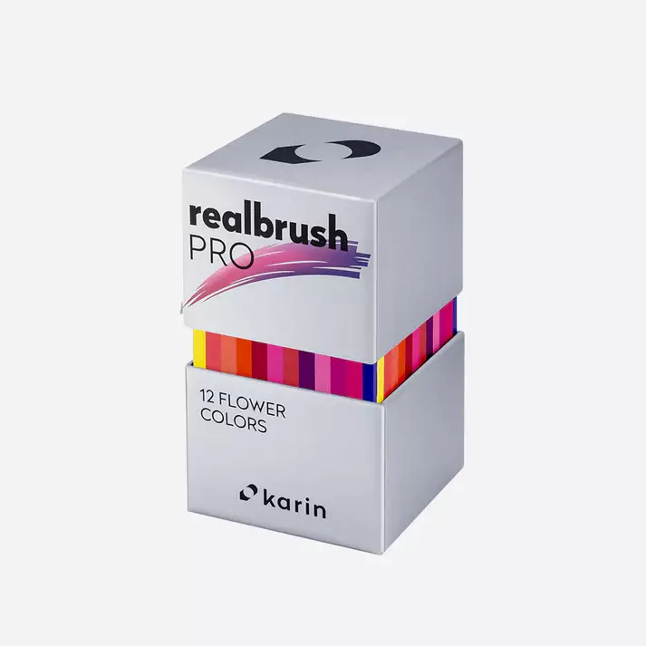 Realbrush PRO Set 12 Flower Colors - 3