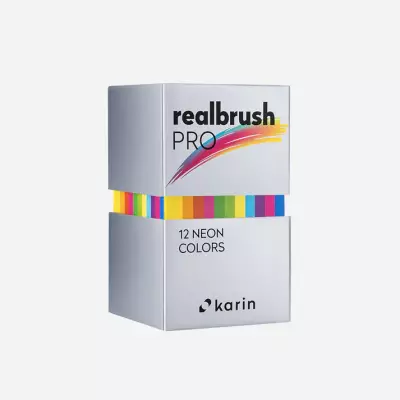 Realbrush PRO Set 12 Neon Colors - 3