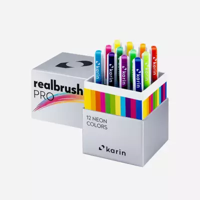 Realbrush PRO Set 12 Neon Colors