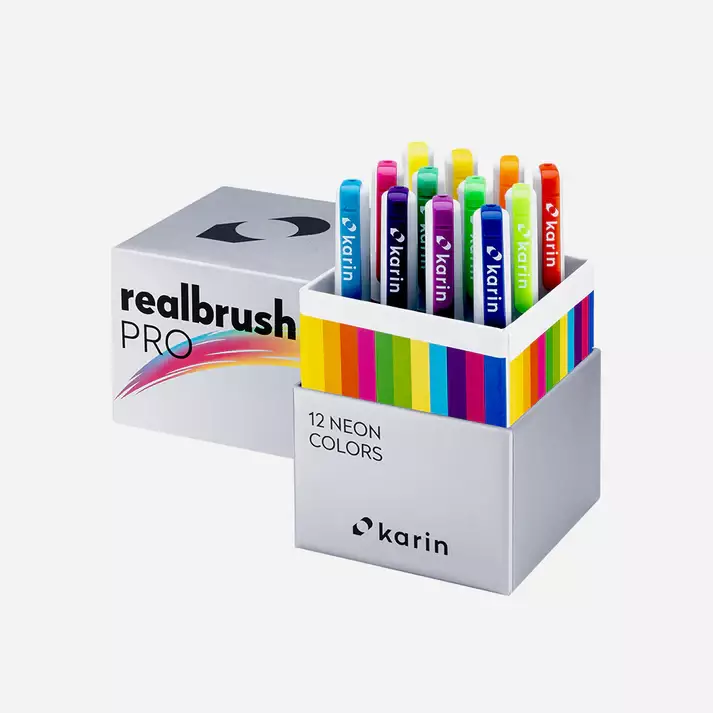 Realbrush PRO Set 12 Neon Colors - 1