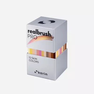Realbrush PRO Set 12 Skin Colors - 3