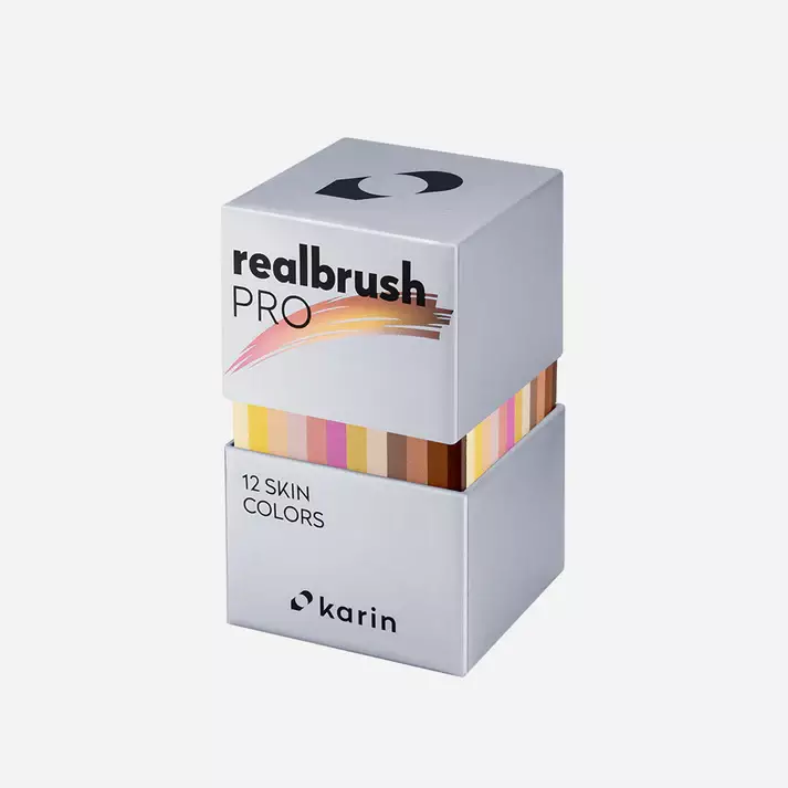 Realbrush PRO Set 12 Skin Colors - 3