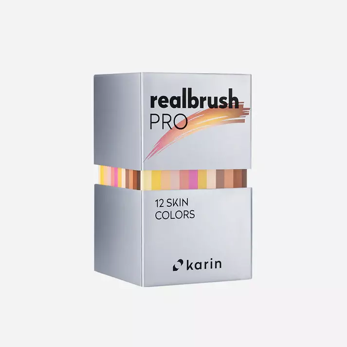 Realbrush PRO Set 12 Skin Colors - 4