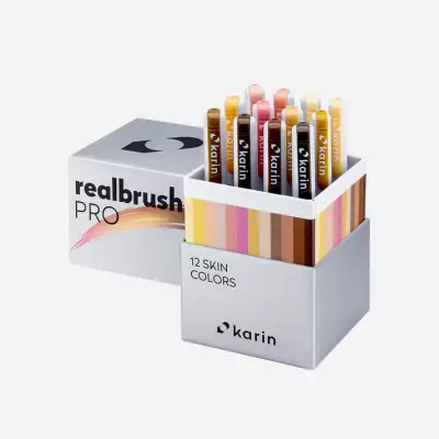 Realbrush PRO Set 12 Skin Colors