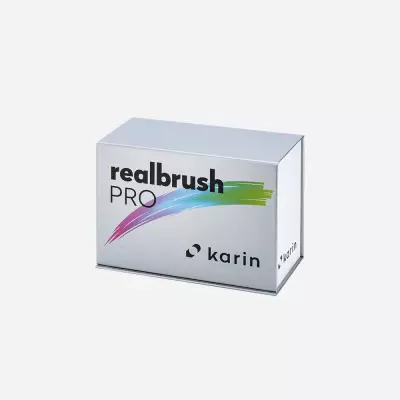 Realbrush PRO Set 26 Basic Colors + Blender - 3