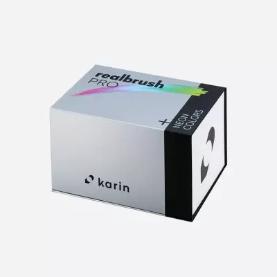 Realbrush PRO Set 72 Basic Colors + 3 Blender - 3