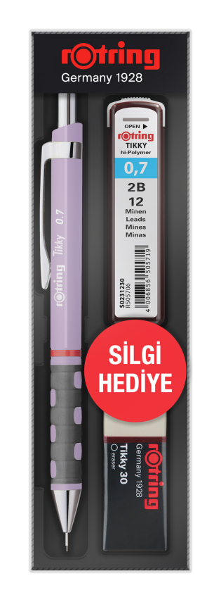 Rotring Tikky Versatil School Set 0.7 mm Lilac - 1
