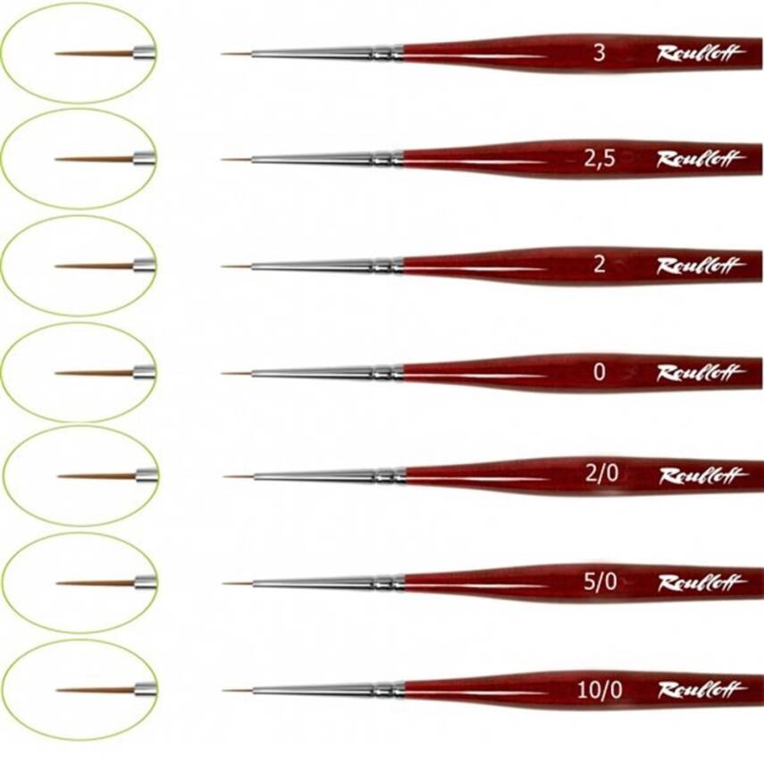 Roubloff Dk13R Seri Fırça No:1 - 2