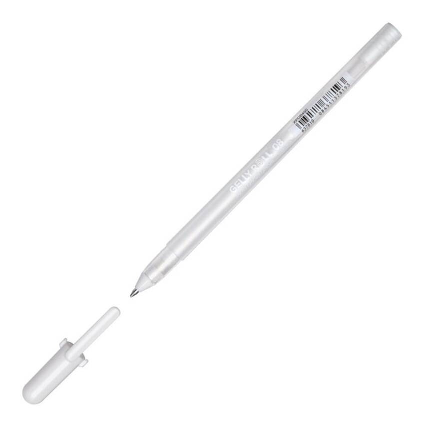 Sakura Gelly Roll White Gel Ink Pen 08 - 1