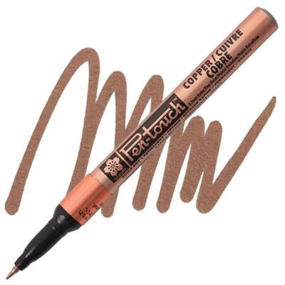 Sakura Pen Touch Kaligrafi Kalemi Medium 5.0 mm Bakır