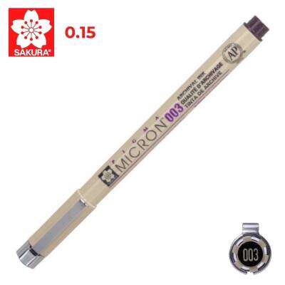 Sakura Pigma Micron 003 Drawing Pen Black 0.15 mm (1)