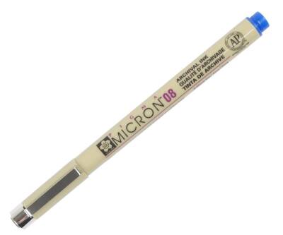 Sakura Pigma Micron 08 Blue 0.5 Mm - 1