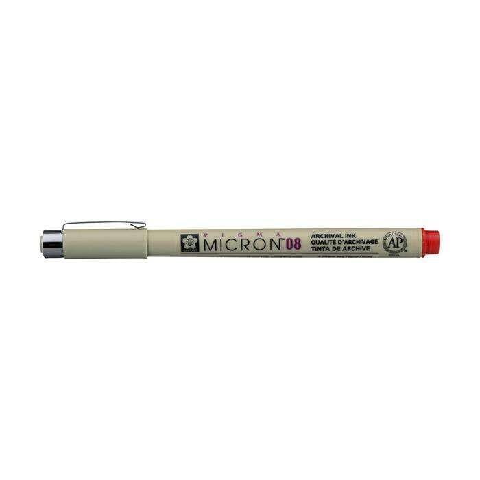 Sakura Pigma Micron 08 Red 0.5 mm - 2