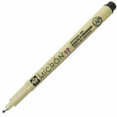 Sakura Pigma Micron 12 Drawing Pen Black 0.70 mm