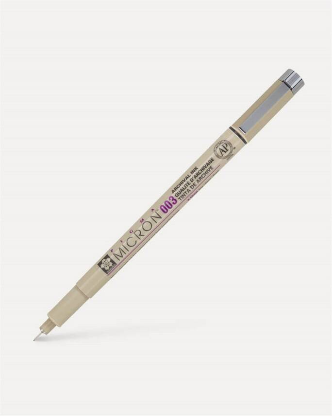Sakura Pigma Micron Çizim Kalemi Siyah 0.15 mm - 1