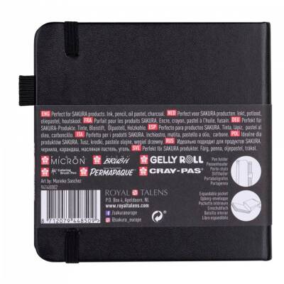 Sakura Sketch Book White 140Gr 12X12Cm (1)