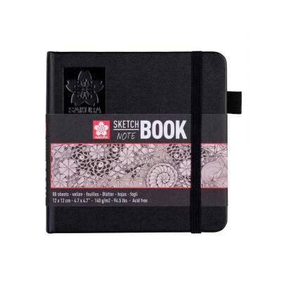 Sakura Sketch Book White 140Gr 12X12Cm - 1