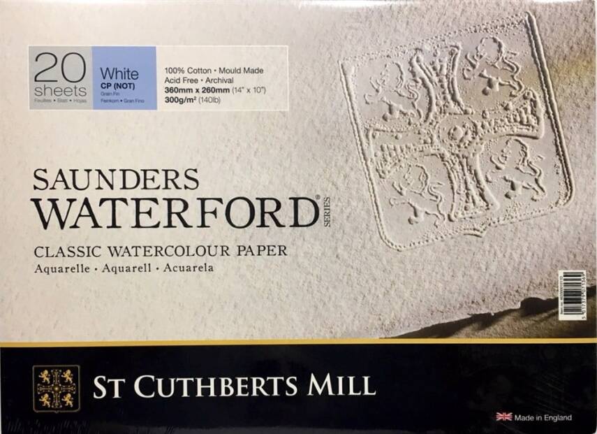 Saunders Waterford Suluboya Blok Cp 26x36cm 300gr 20syf - 1