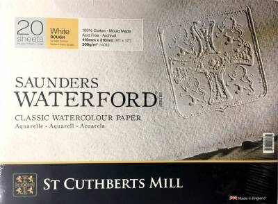 Saunders Waterford Suluboya Blok Dokulu 31x41cm 300gr 20syf